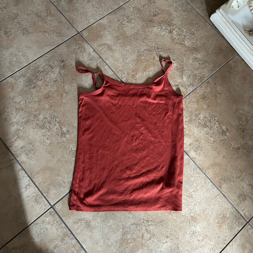 No Boundaries Rust Camisole Top XL